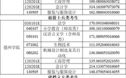 德州学院专科2020录取分数线？（德州学院2020录取分数线专科）