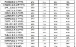 云南300分可以报什么公办学校？（云南省所有三本大学分数线）