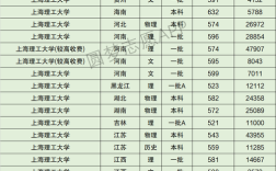 上海理工大学录取分数线？（理工各个大学录取分数线）