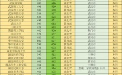 多少分能在湖北上大学？（湖北省所有大学分数线排名）