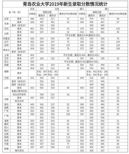 青岛农业大学艺术生录取分数线2020？（青岛科技大学美术类录取分数线2020）-图2