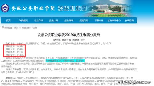 2023年安徽公安职业学院正好到政审线能被录取吗？（警校录取分数线女生安徽省）-图2